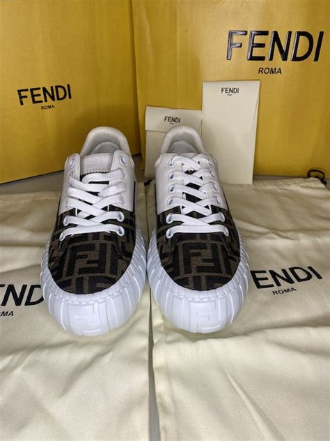 fendi sneaker pecora|fendi force sneakers.